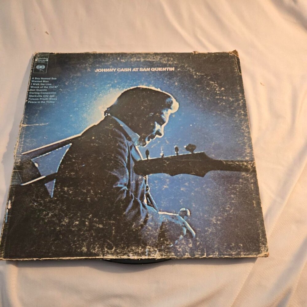 Vintage 1969  Johnny Cash "At San Quentin" LP   Columbia Records